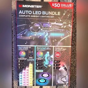 Monster auto led bundle (new)